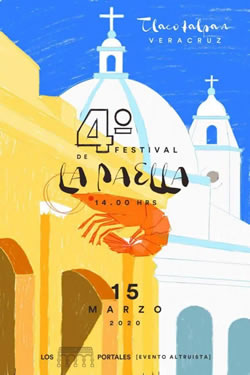Ya viene el 4º Festival de la Paella y Arroces Tlacotalpan 2020