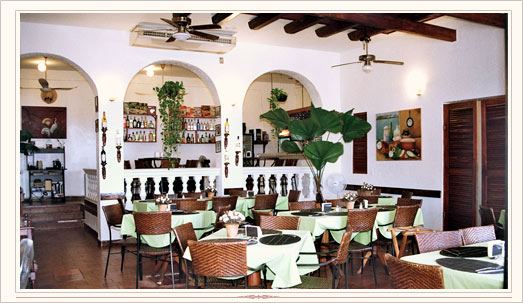 Restaurante del Hotel Doña Lala Tlacotalpan Veracruz México