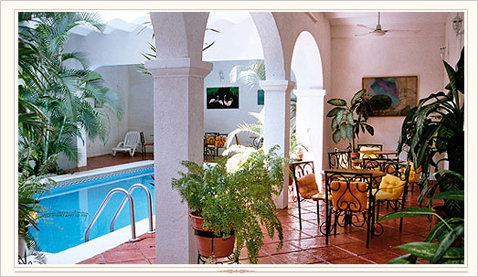 Alberca del Hotel Doña Lala Tlacotalpan Veracruz México